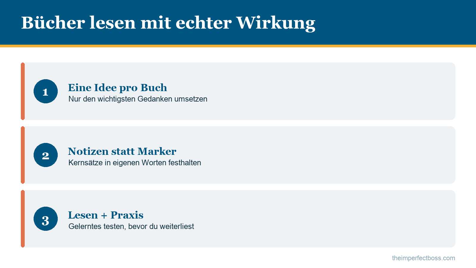 Infografik: Bücher lesen mit echter Wirkung