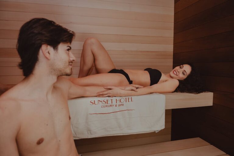 ulrichshof - Couple relaxing at Sunset Hotel luxury spa, enjoying a calm and tranquil ambiance.